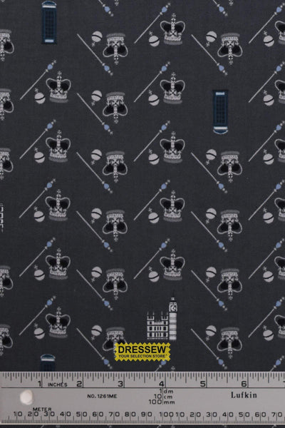 London Town HRH Cotton + Steel Grey