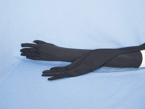 Long Gloves 50cm (20") Black
