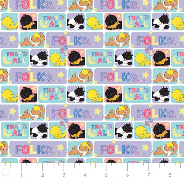 Looney Tunes Sleepy Tunes White