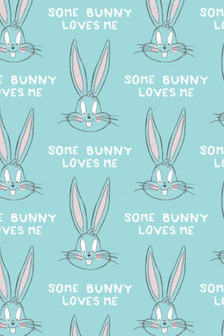 Looney Tunes Some Bunny Loves Me Aqua