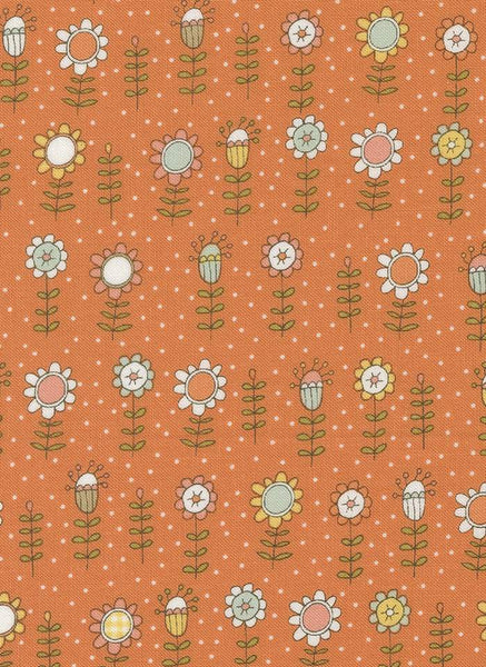 Lucky Bloom Floral By Sweetwater For Moda Sherbet