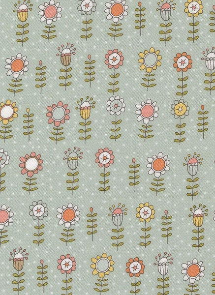 Lucky Bloom Floral By Sweetwater For Moda Sky