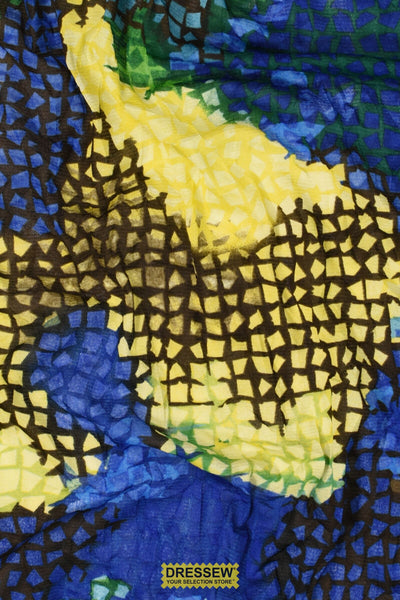 Lycia Crush Print Royal / Multi