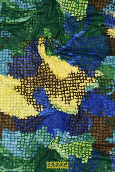 Lycia Crush Print Royal / Multi