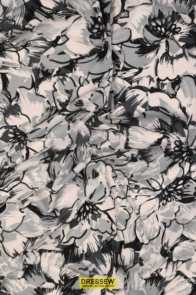 Lycia Mesh Print Grey