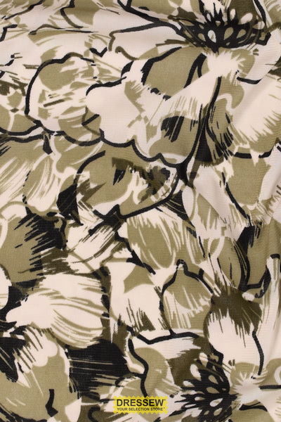 Lycia Mesh Print Olive