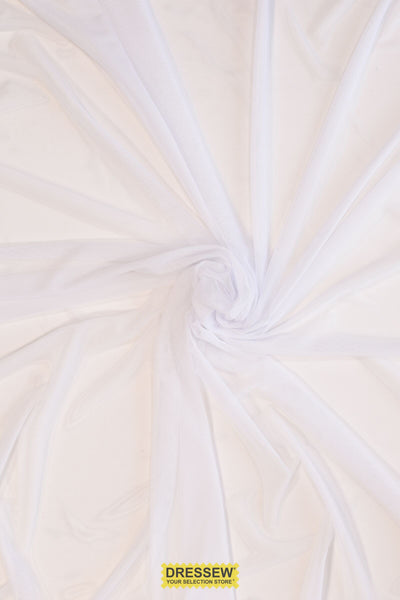 Lycra Mesh White