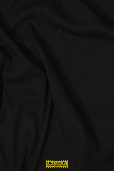Lycra Rib Knit Black