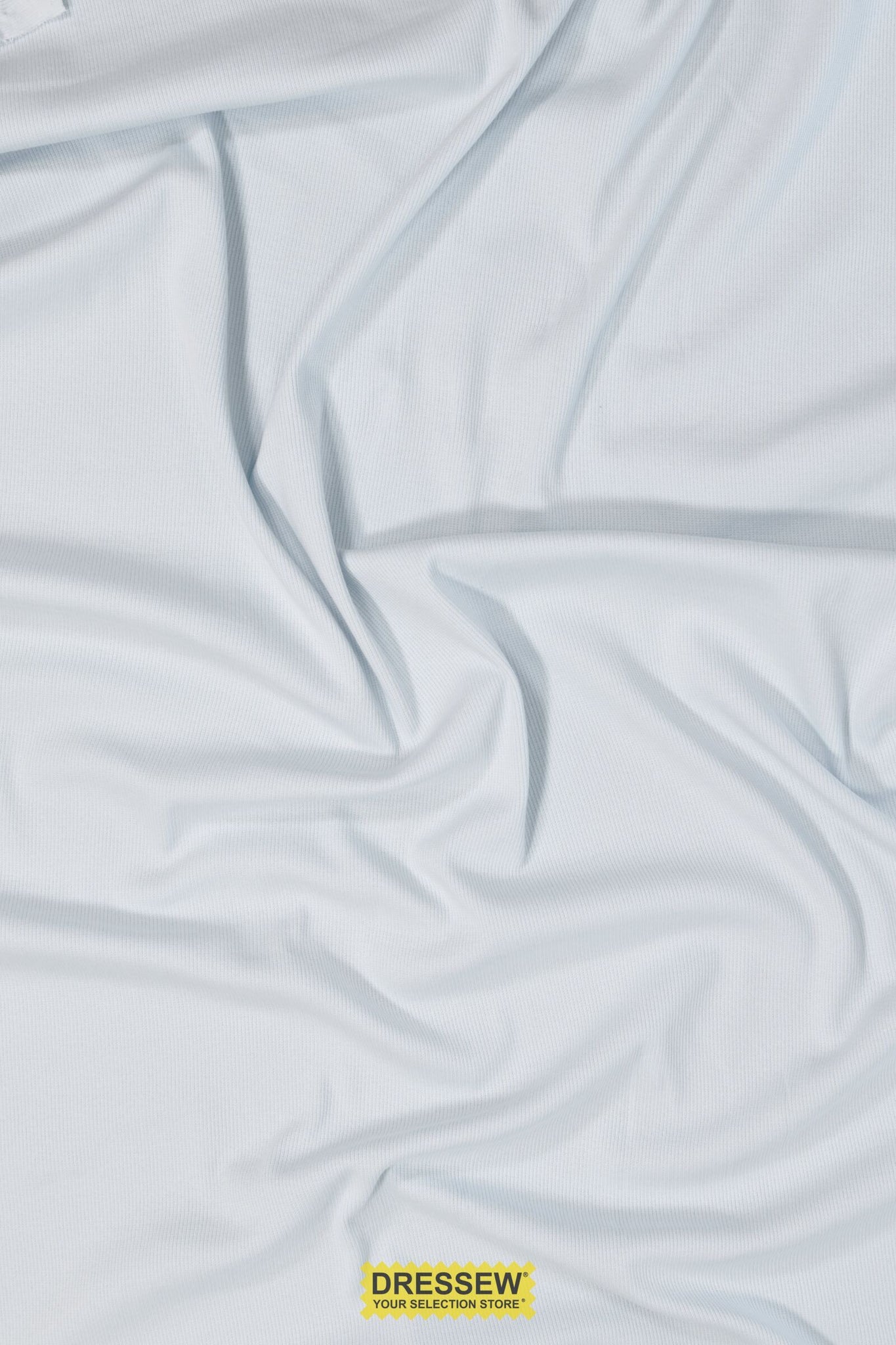 Lycra Rib Knit Light Blue