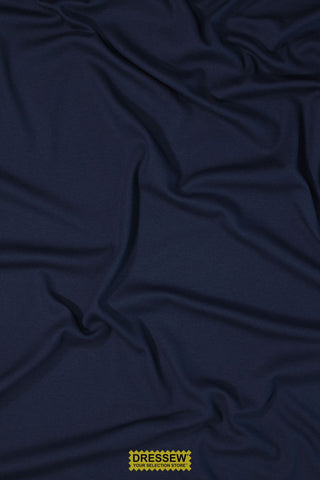 Lycra Rib Knit Light Navy