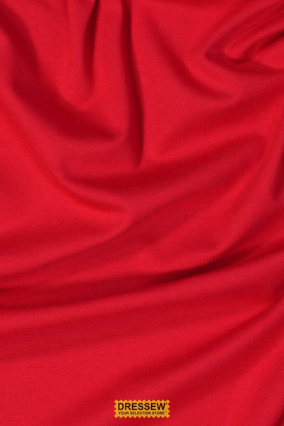 Lycra Rib Knit Red