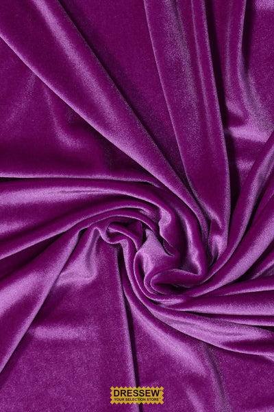 Lycra Velvet Orchid