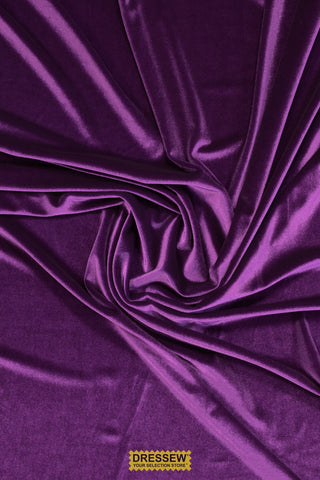 Lycra Velvet Purple