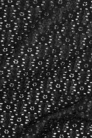 Madonna Stretch Lace Black