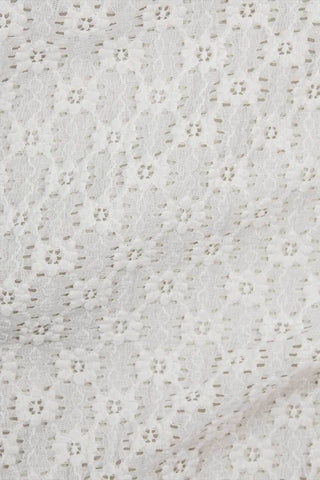 Madonna Stretch Lace Off White