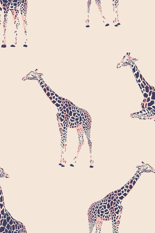 Magic Of The Serengeti Giraffe By RJR Studio Cream