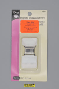 Magnetic Bra Extender 32mm (1-1/4") White