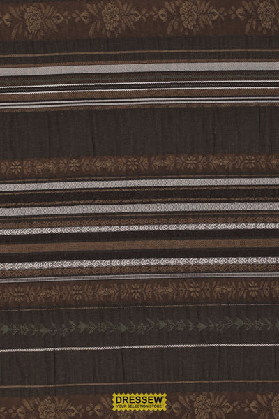 Majestic Jacquard Brown / Olive