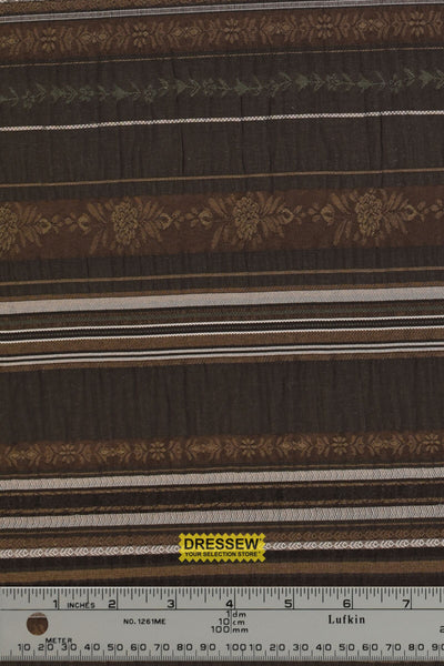 Majestic Jacquard Brown / Olive