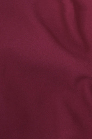 Marielle Crepe (Satin Back) Wine