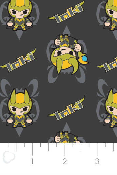 Marvel Kawaii II Mini Loki Charcoal