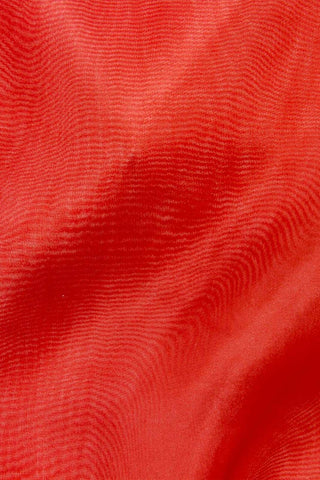 Matte Organza Red