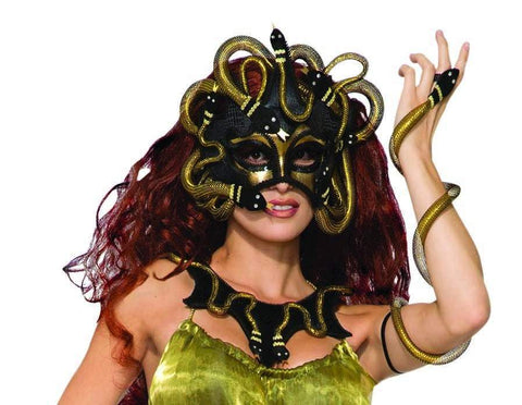 Medusa Mask Black / Gold