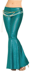 Mermaid Leggings Adult Blue