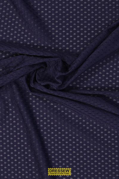 Mesh Dots Dark Grape