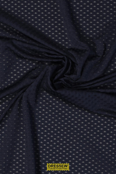Mesh Dots Dark Navy