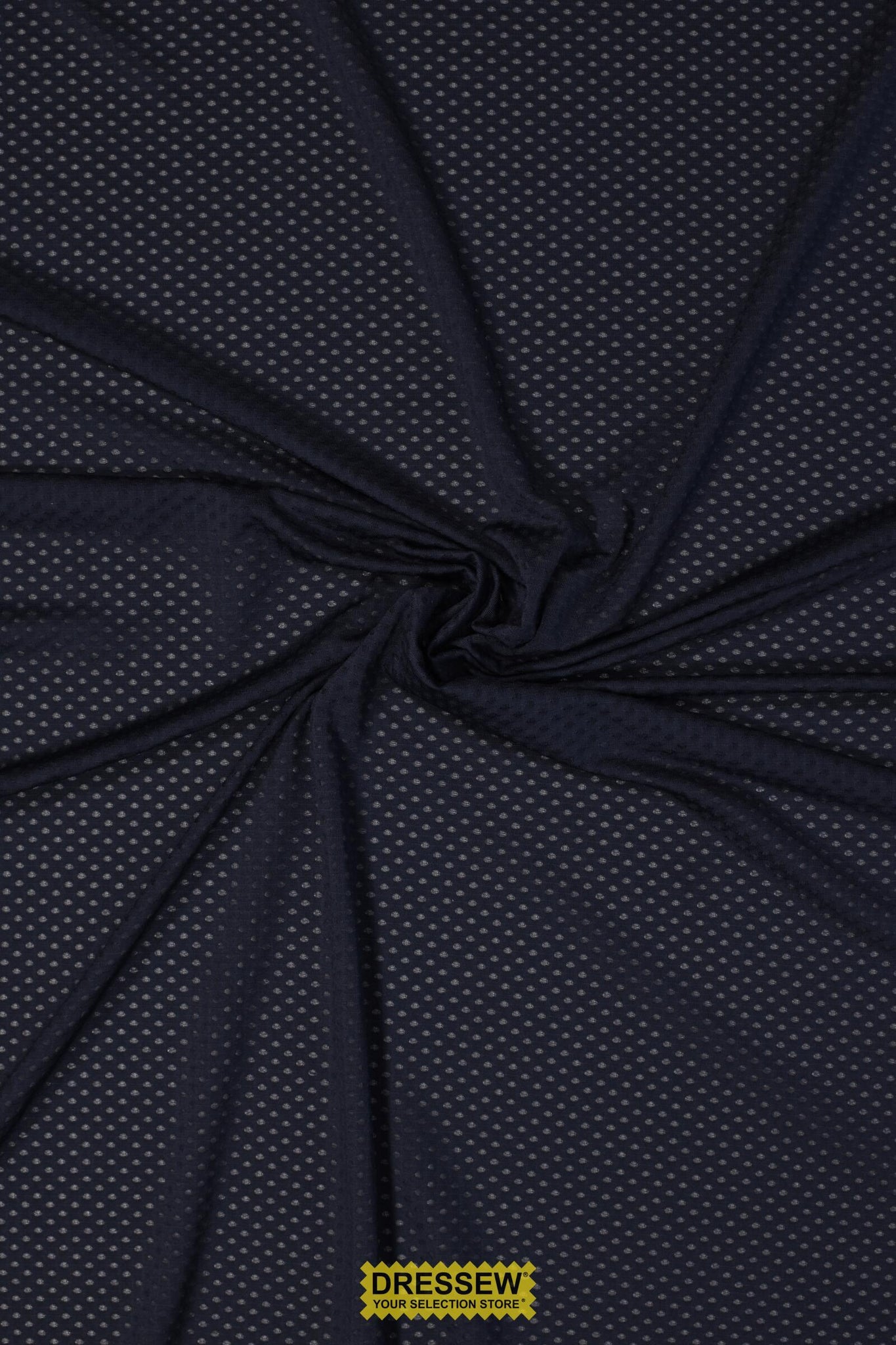 Mesh Dots Dark Navy