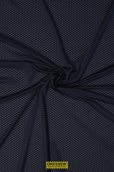 Mesh Dots Dark Navy