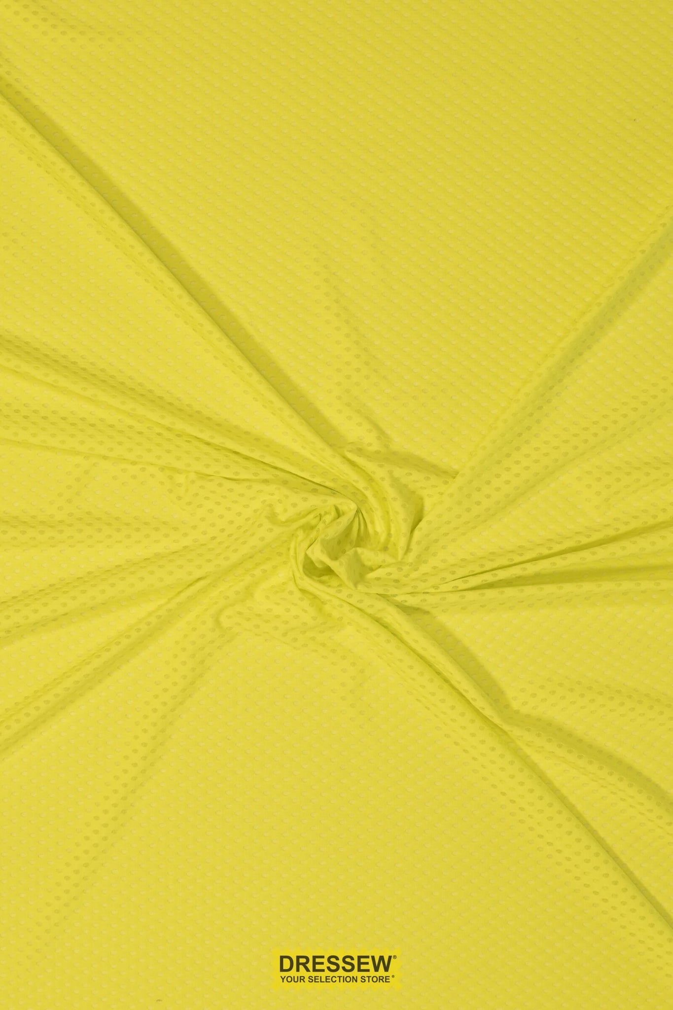 Mesh Dots Fluorescent Yellow
