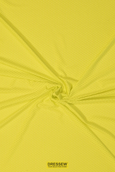 Mesh Dots Fluorescent Yellow