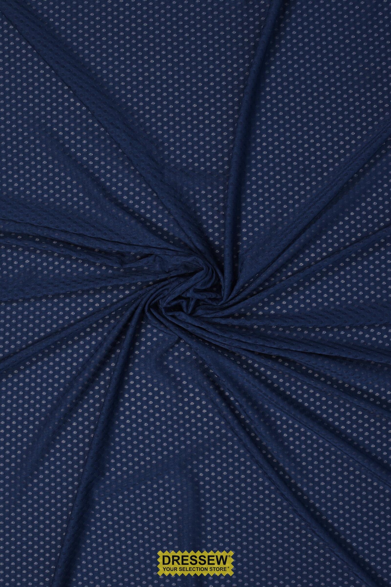 Mesh Dots French Navy
