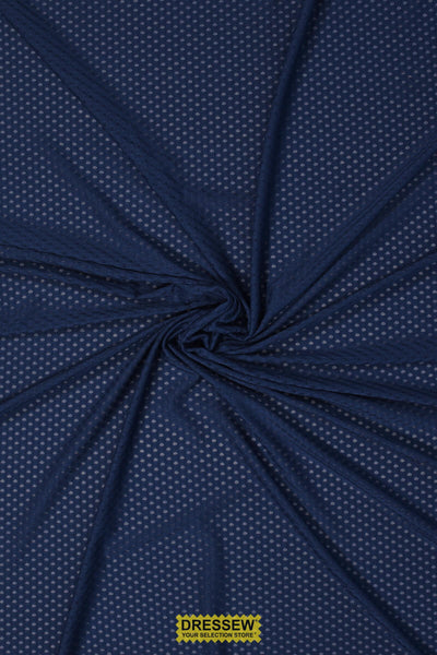 Mesh Dots French Navy