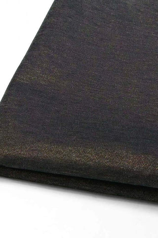 Metallic Denim Black / Gold