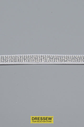 Metallic Elastic 10mm Silver