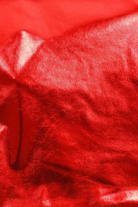 Metallic Knit Red