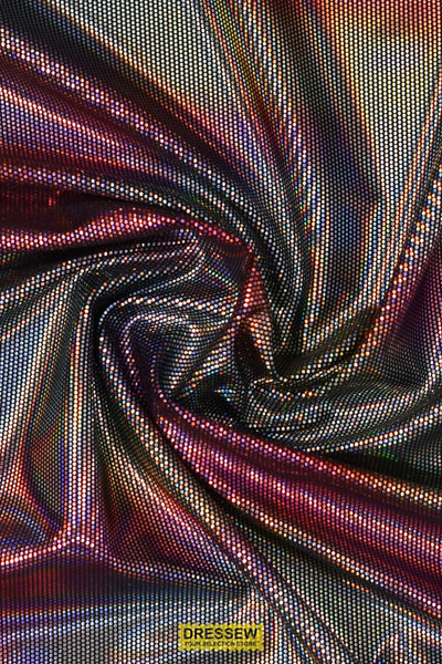 Metallique Oil Slick Lycra Multi