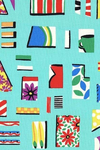 Michael Miller Bits & Pieces Mint