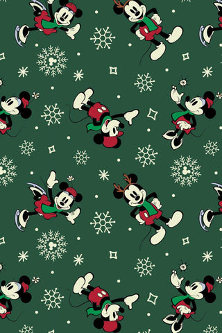 Mickey Mouse Festive Mickey Green