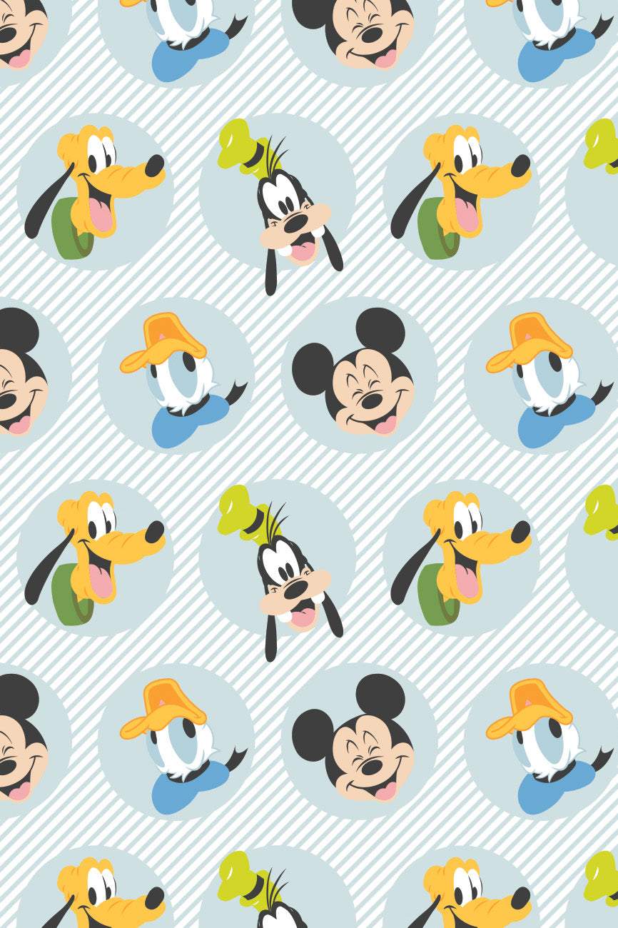 Mickey Mouse Play All Day Best Pals White / Multi