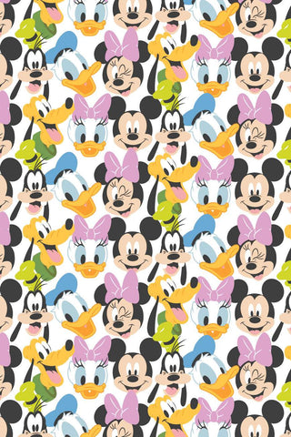 Mickey Mouse Play All Day Here Comes the Fun White / Multi