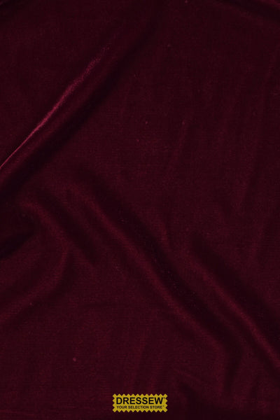 Microfibre Velvet Burgundy