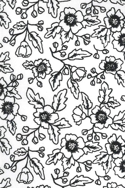 Midnight Magic 2 Floral By April Rosenthal For Moda Ghost