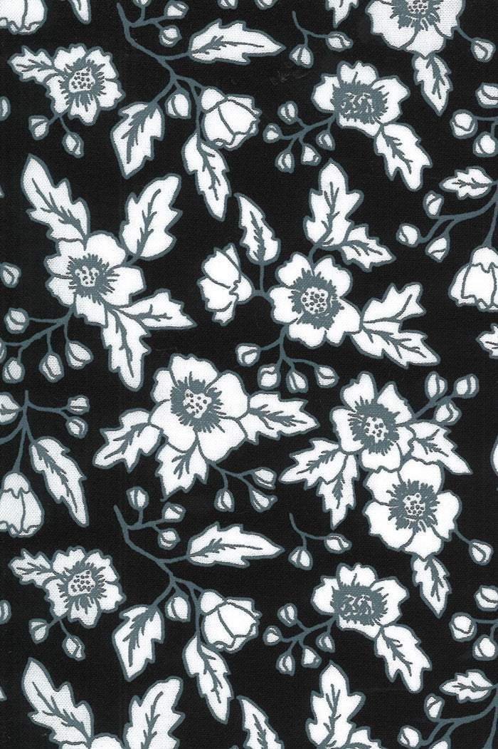 Midnight Magic 2 Floral By April Rosenthal For Moda Midnight