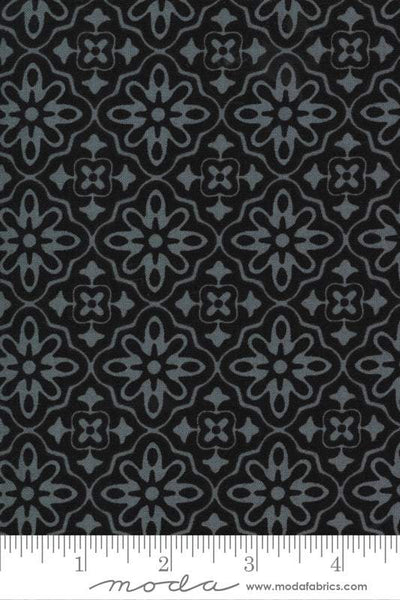Midnight Magic 2 Tile By April Rosenthal For Moda Tonal Grey