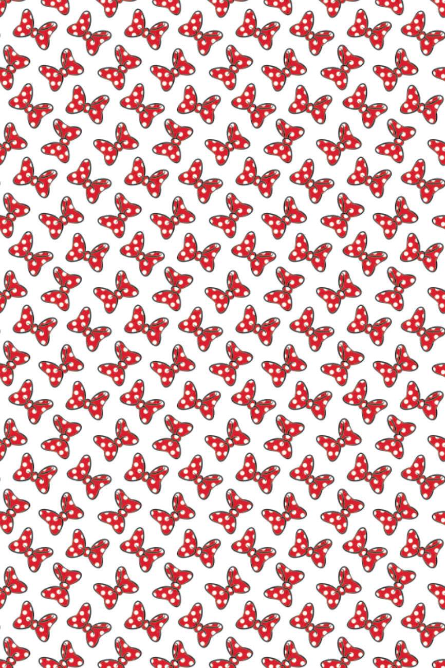 Minnie Mouse Dot Couture White