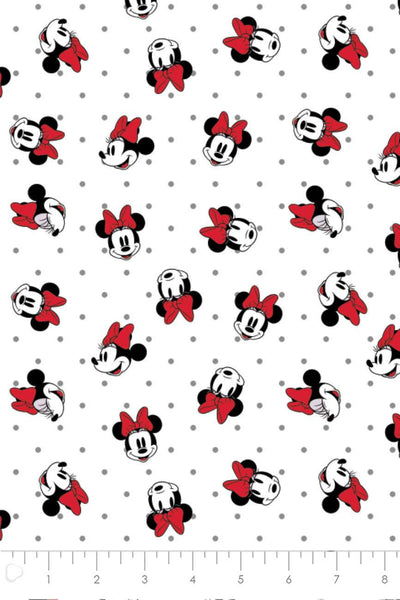 Minnie Mouse Dreaming In Dots White